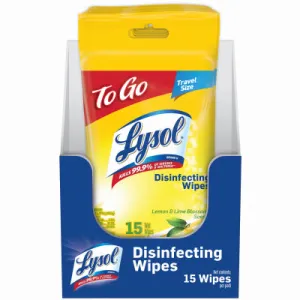 15CT Lysol Wipes | Pack Of 48