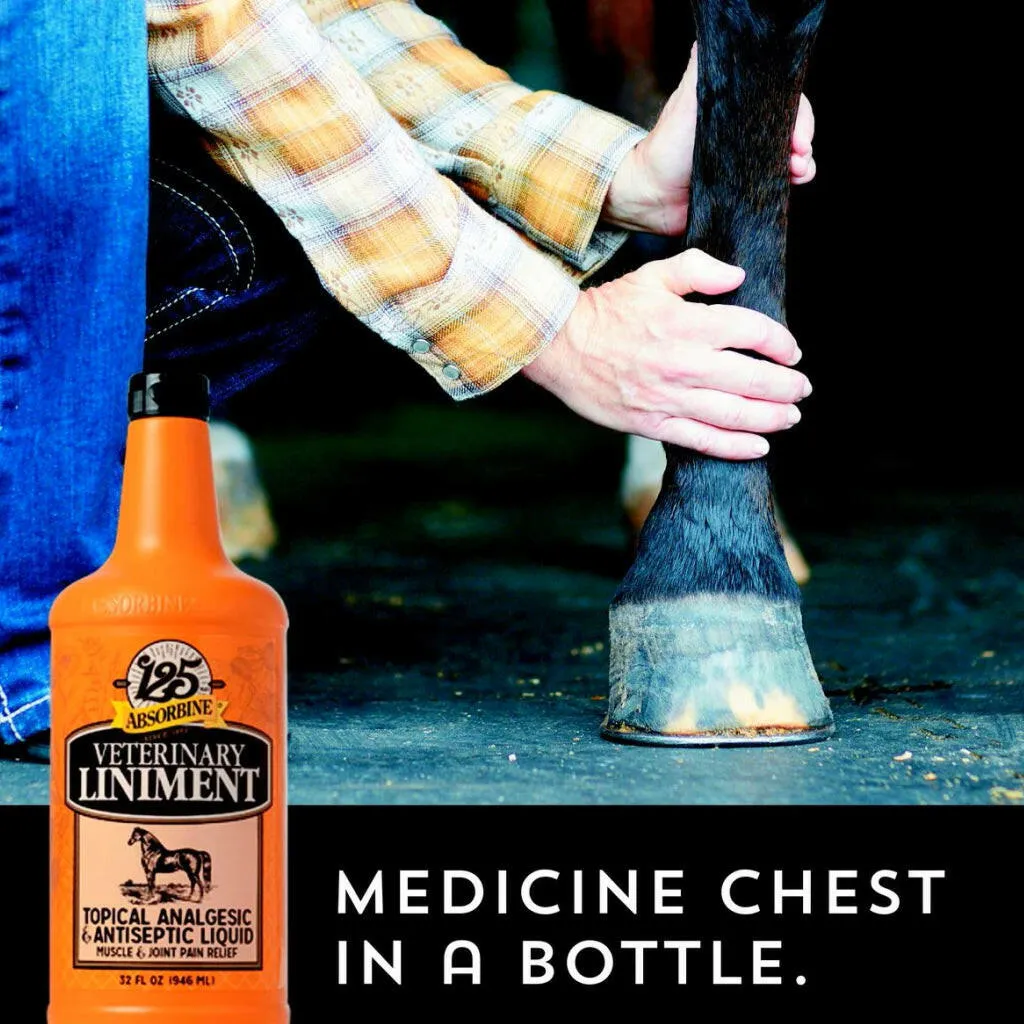 Absorbine Veterinary Analgesic & Antiseptic Liniment For Horses