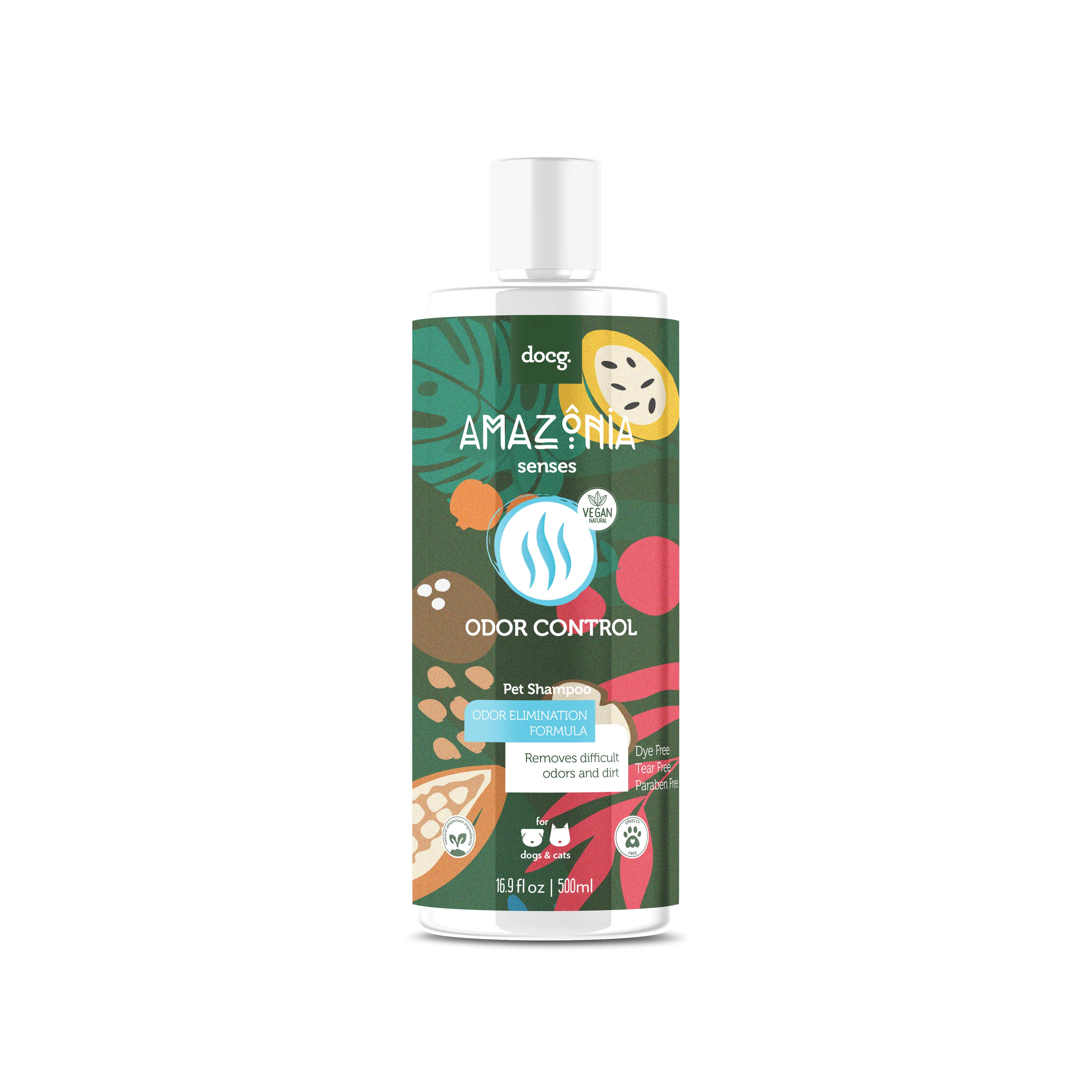 Amazonia Senses Odor Control Shampoo - 500ml
