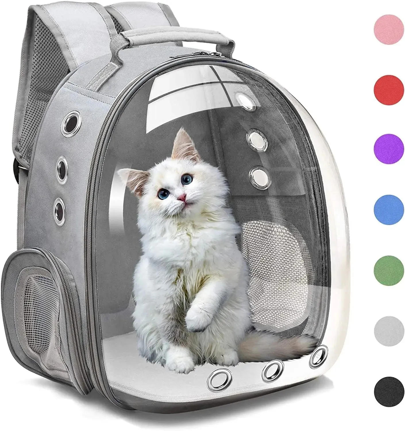 Cat Backpack Carrier Bubble Bag; Small Dog Backpack Carrier for Small Dogs; Space Capsule Pet Carrier Dog Hiking Backpack Airline Approved Travel Carrier