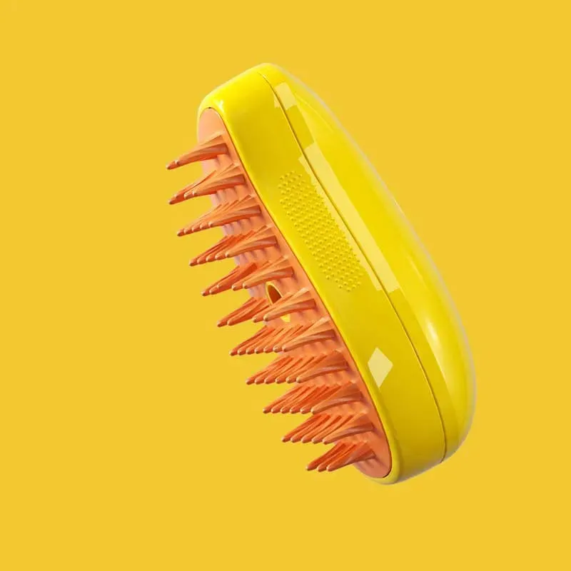 Cat Steam Brush Electric Spray - Pet Grooming Comb Brush - Soft Silicone Depilation Cats Bath Hair Brush Grooming Supplies