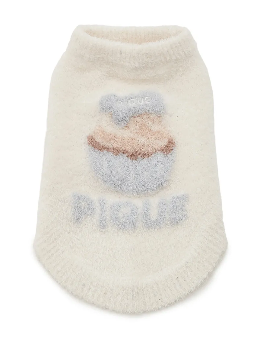CAT&DOG Smooth Cupcake Jacquard Pullover