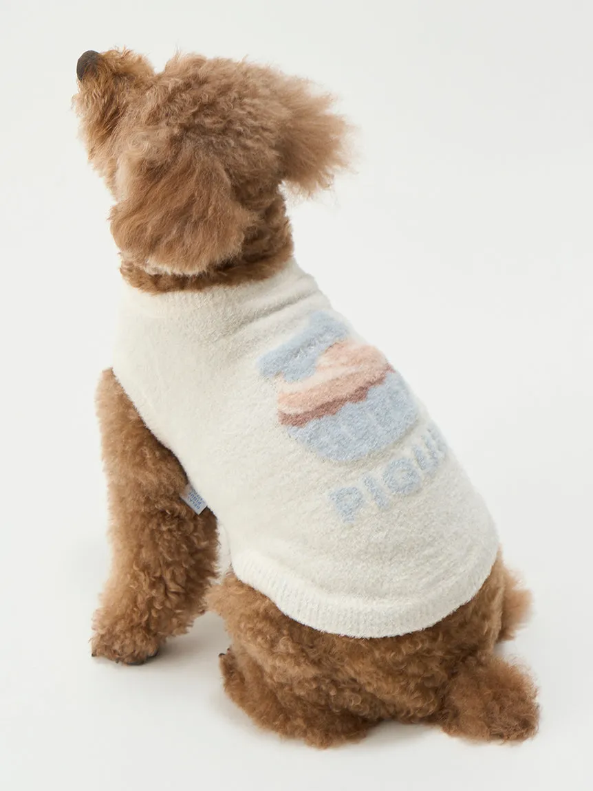 CAT&DOG Smooth Cupcake Jacquard Pullover