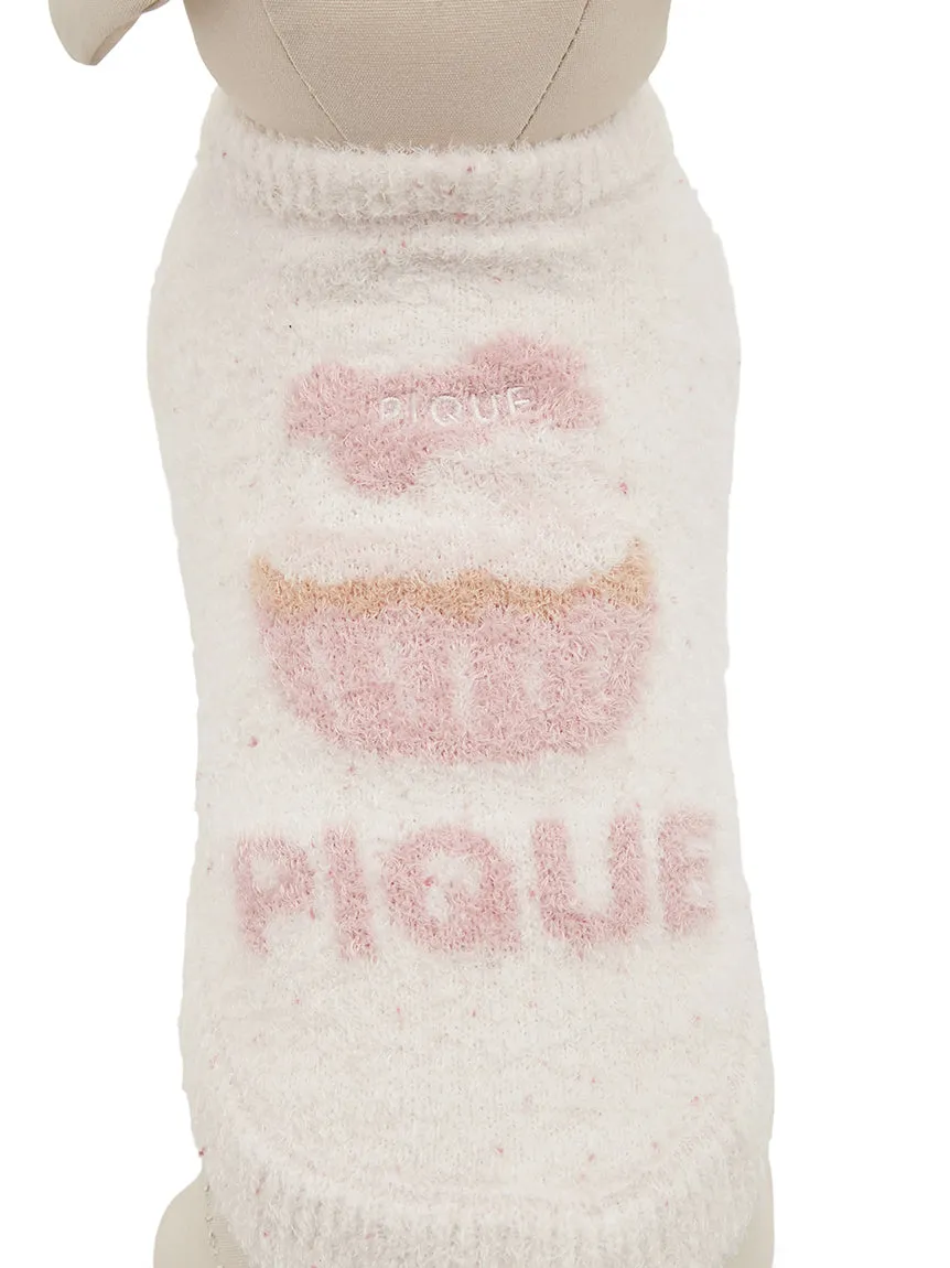 CAT&DOG Smooth Cupcake Jacquard Pullover