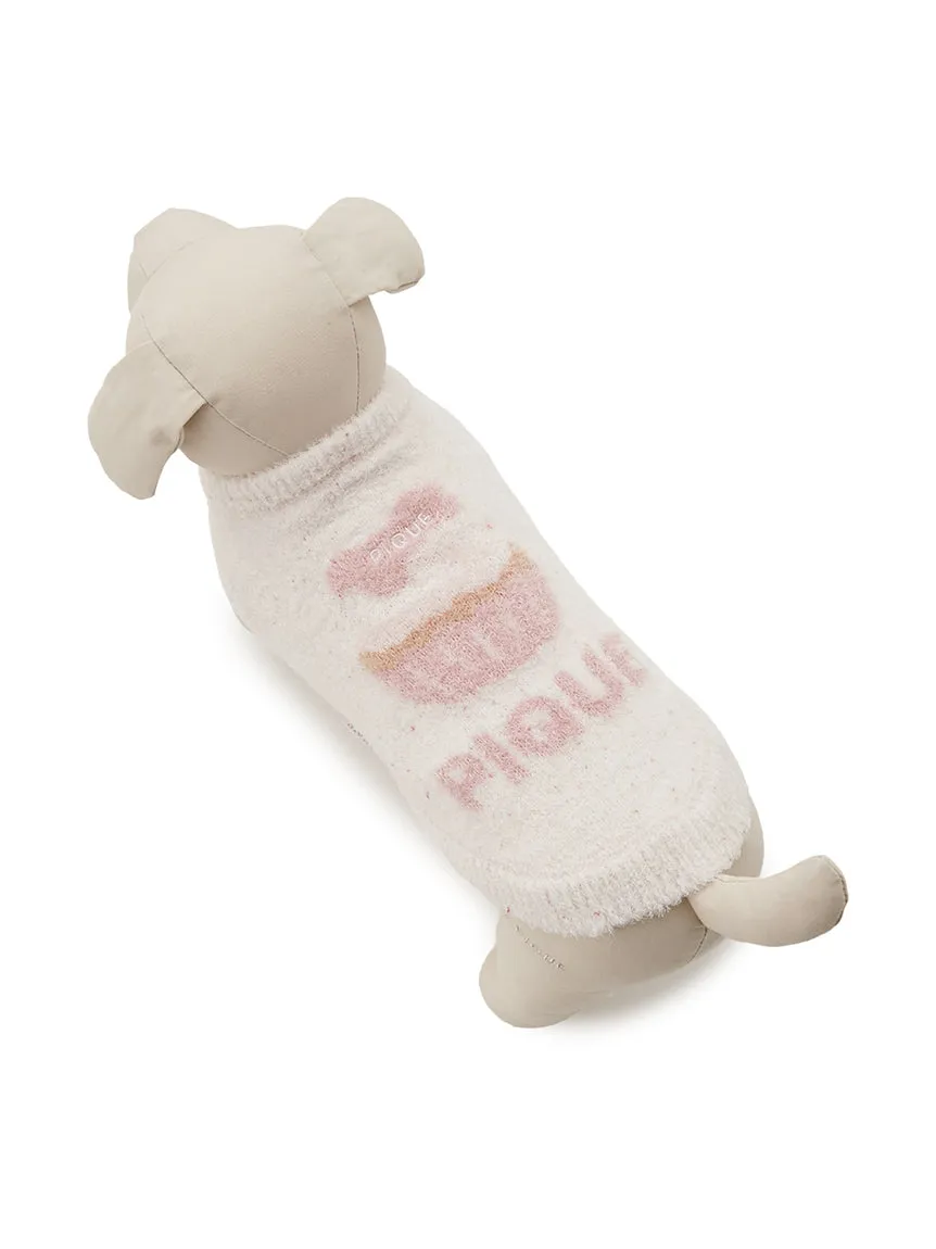 CAT&DOG Smooth Cupcake Jacquard Pullover