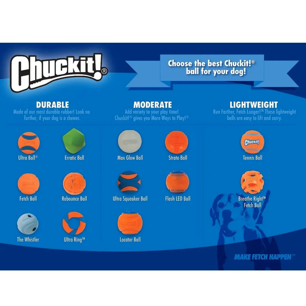 Chuckit! Ultra Ball Toy For Dogs- Large (1 pack)
