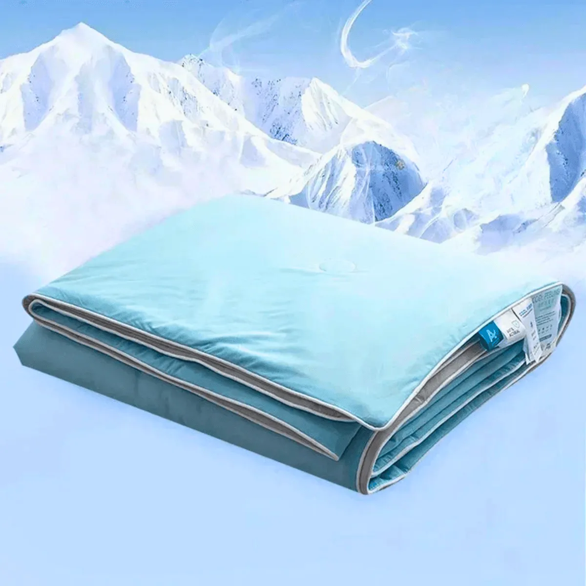 Cooling Blanket, Double-Sided Cooling, Moisture Absorption, Non-Toxic, Pet-Friendly, Easy Care, Available in Twin and Queen Sizes
