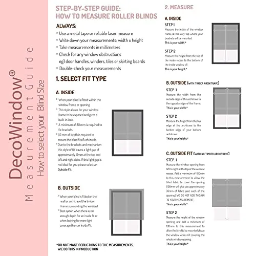 Deco Window Printed Roller Blinds for Windows (49" W X 84" L, Geometric Grey) Semi Blackout Light Filtering Roll-Up Shades Sun UV Protection Polyester Curtains for Home & Office