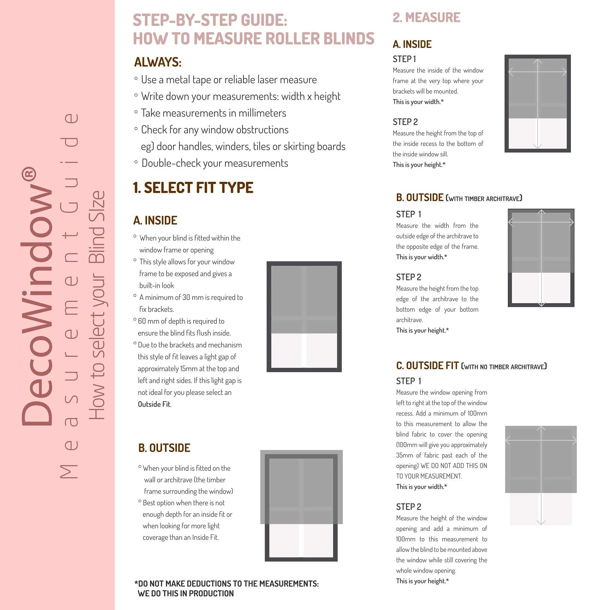 Deco Window Semi Blackout Roller Blinds for Windows (60" W X 84" L, Grey) Roll-Up Shades Light Filtering Sun UV Protection Polyester Curtains for Home & Office
