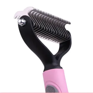 Dog brush double-sided hair removal comb Pet Grooming
