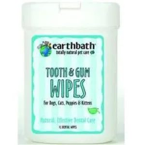 Earthbath Tooth and Gum Wipes