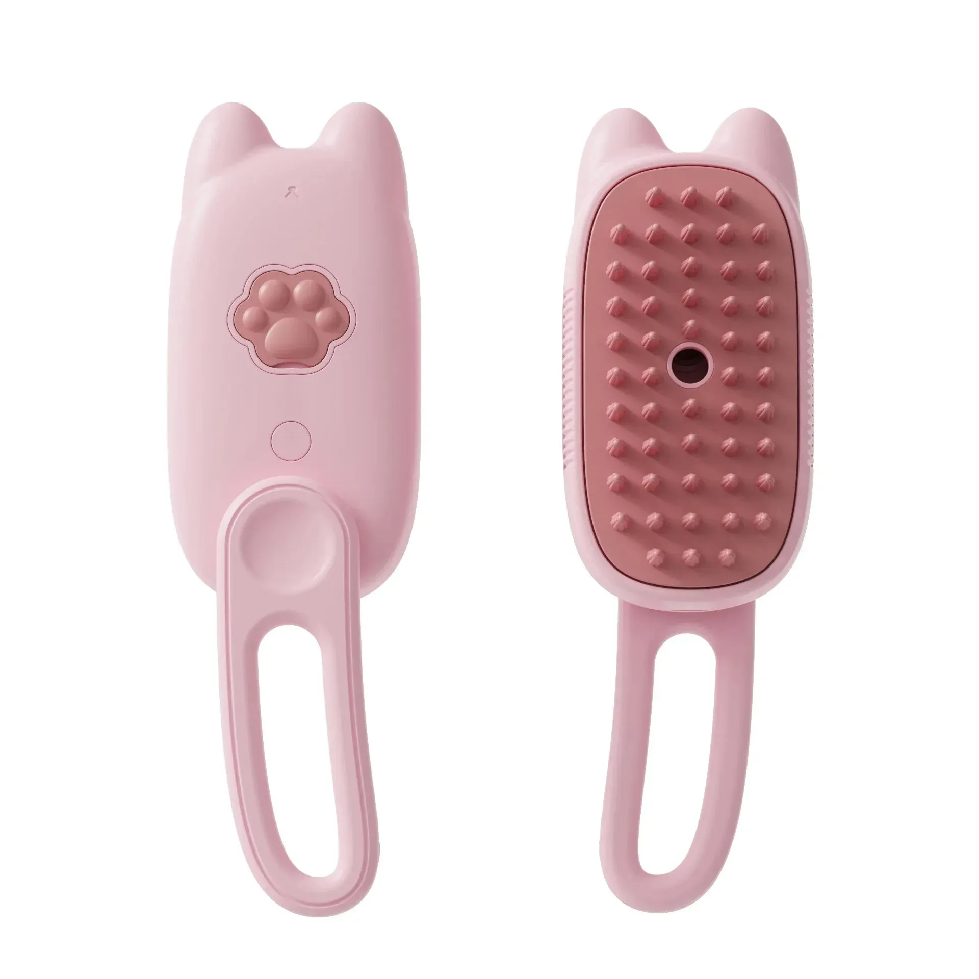 Easy To Use, 3-in-1 Pet Steam Brush for Cats and Dogs – Grooming, Hair Removal, and Massage Tool