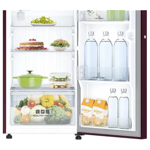 IFB IFBDC2133FRH Metal Cool 193 Litres 3 Star Direct Cool Single Door Refrigerator with Antibacterial Gasket ( Red Flower)