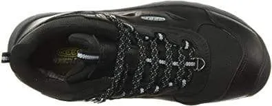 Keen Women's Basin Ridge Mid Polar Waterproof Boots- Black/ Blue Fog
