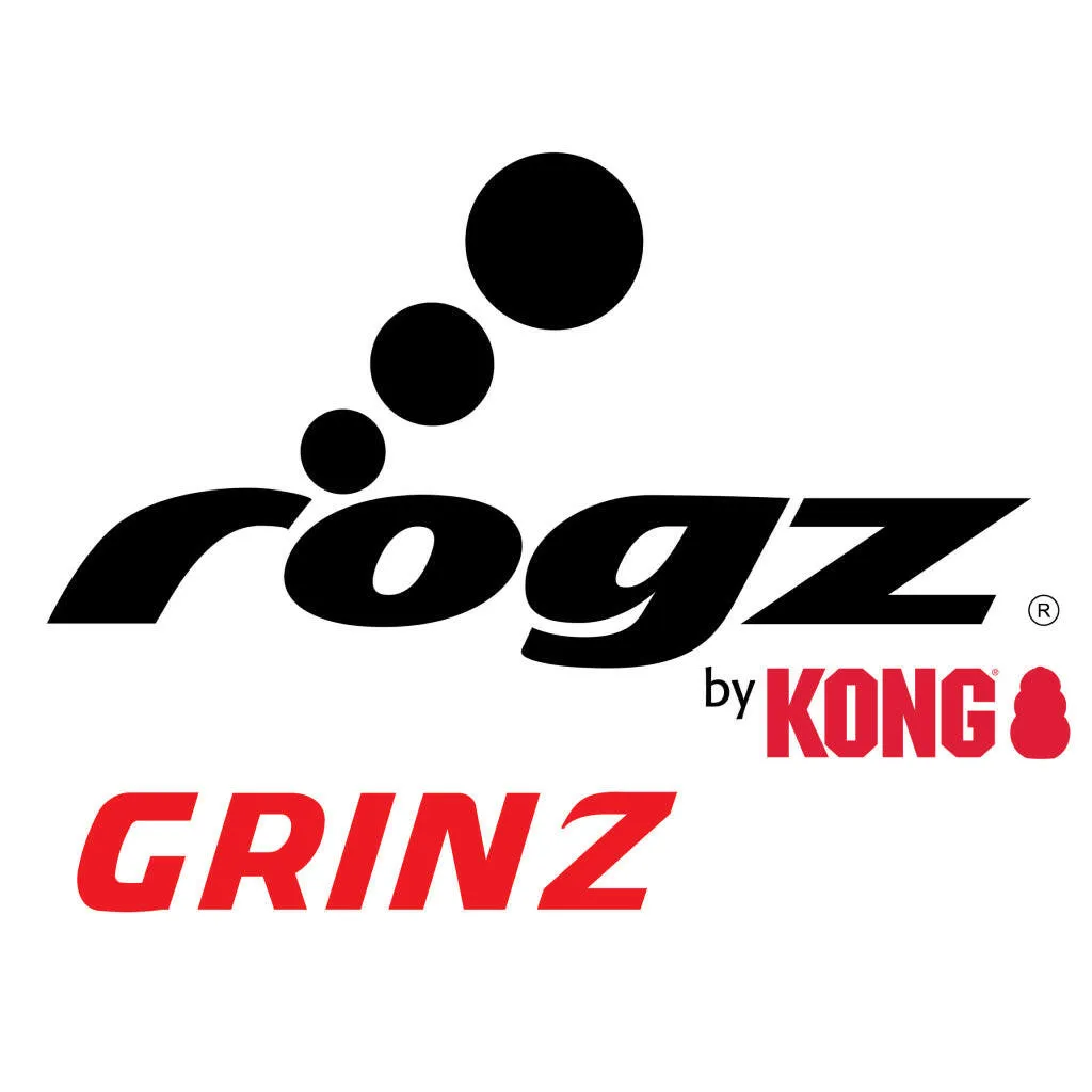 Kong Grinz by Rogz Ball Toy For Dogs (color varies)