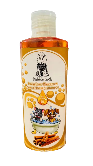 Luxurious Cinnamon Conditioning Shampoo for Cats & Dogs 200ml
