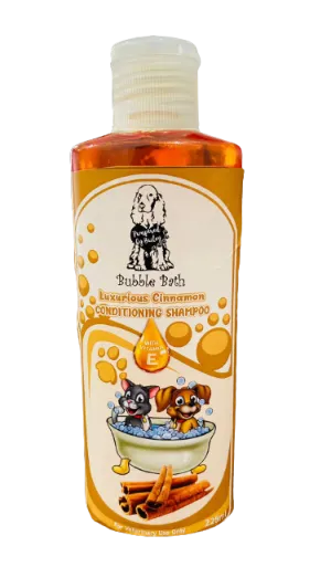 Luxurious Cinnamon Conditioning Shampoo for Cats & Dogs 200ml