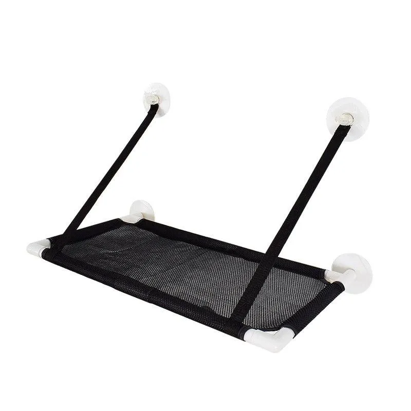 Mesh Pet Cat Hammock Window Bed