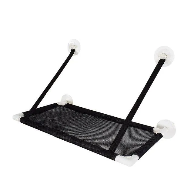 Mesh Pet Cat Hammock Window Bed