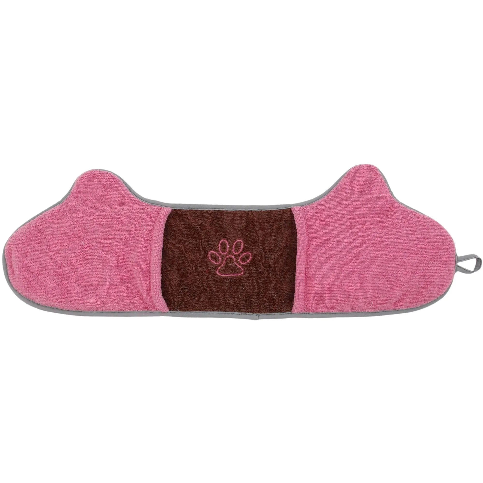 Microfiber Pet Grooming Towel and Brush Care