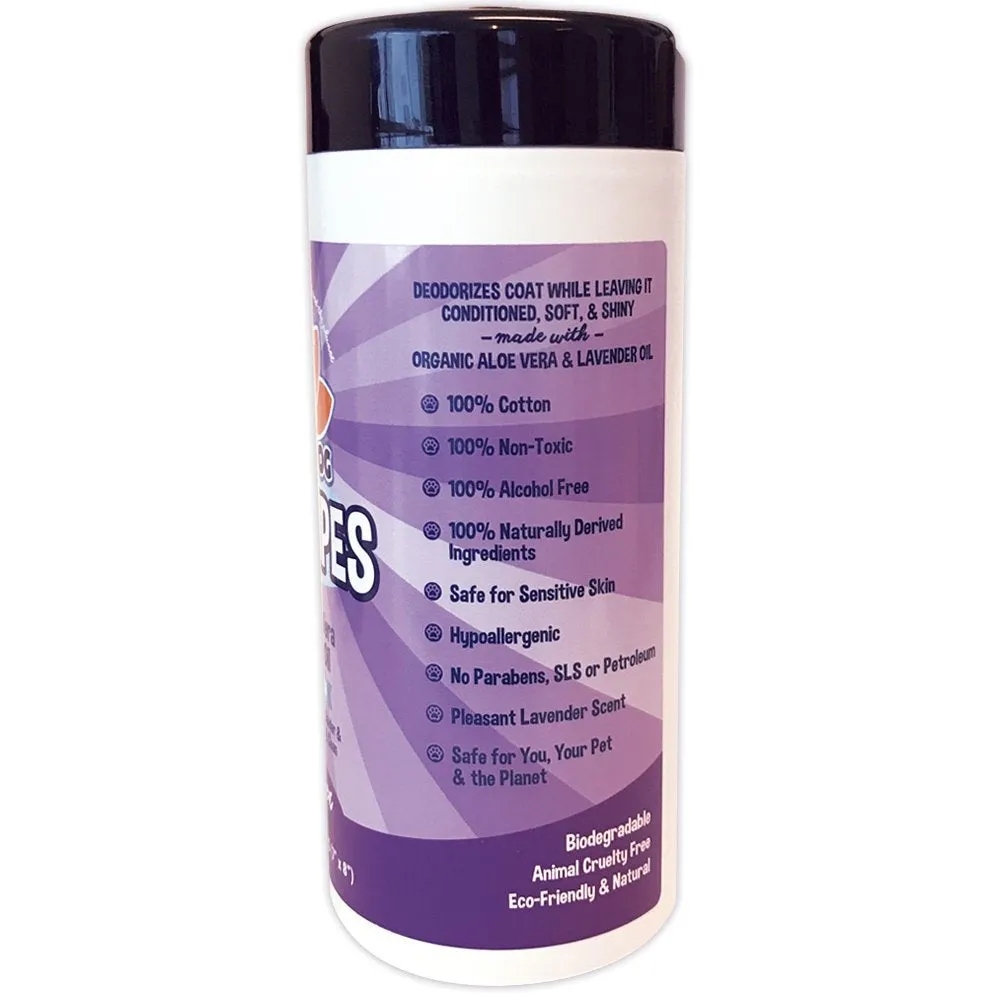 Pet Wipes - Lavender Scented (Case of 12)