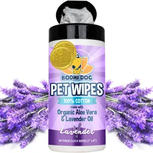 Pet Wipes - Lavender Scented (Case of 12)