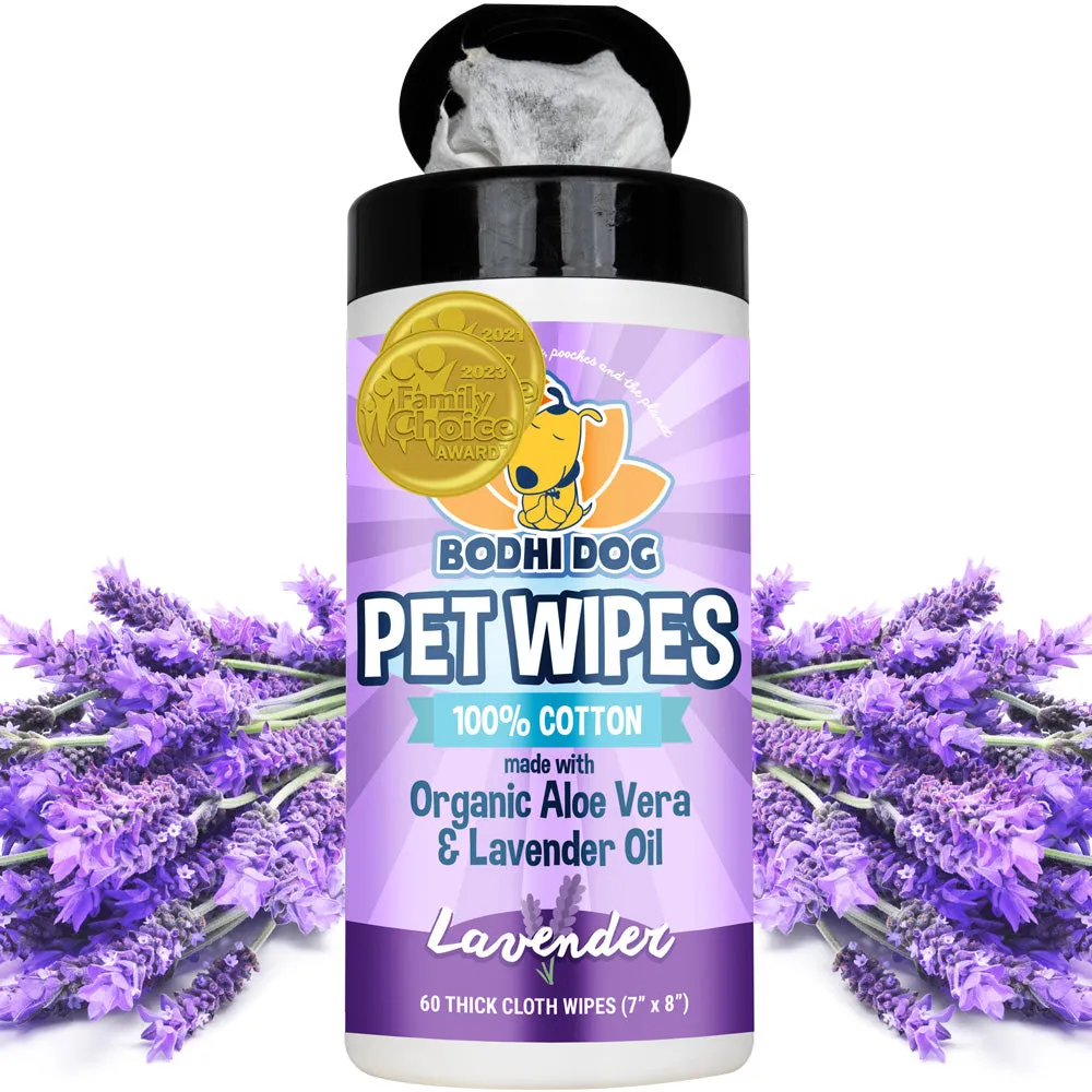 Pet Wipes - Lavender Scented (Case of 12)