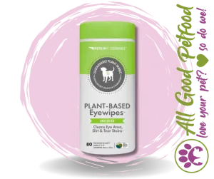Petkin Plant Based Tear Stain  Eye Wipes 80pk