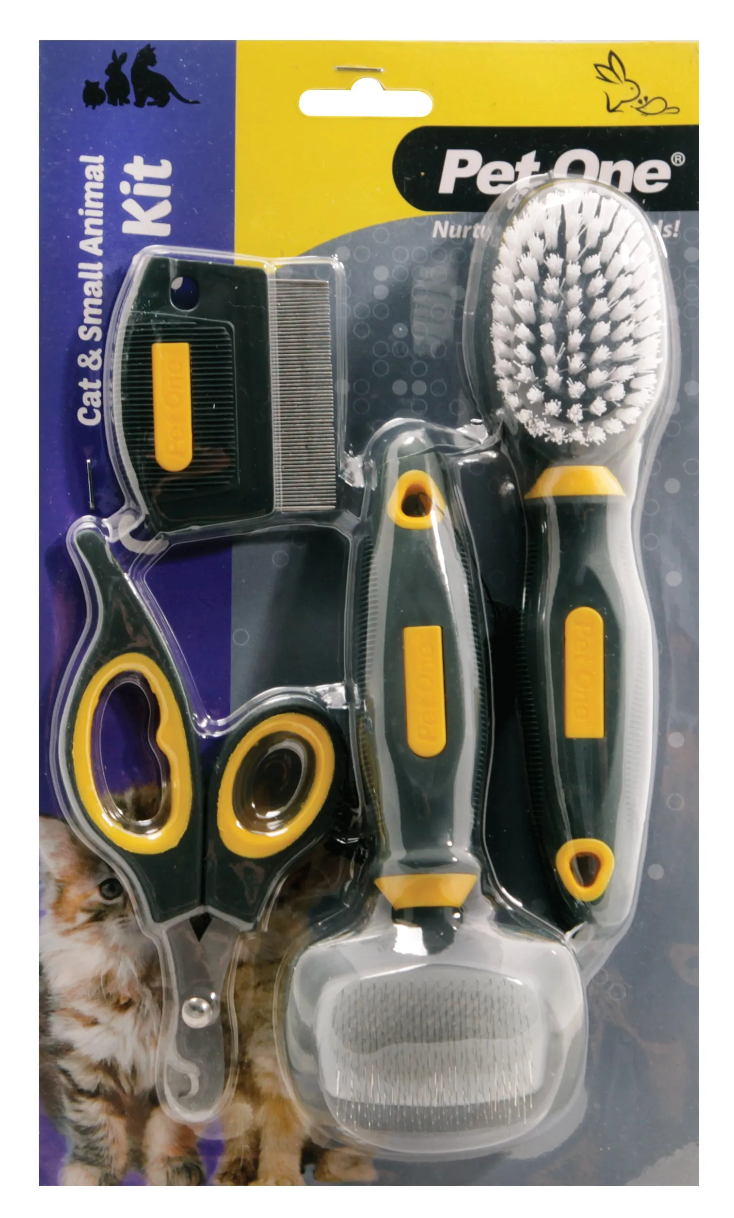 PO Cat & Small Animal Grooming Kit