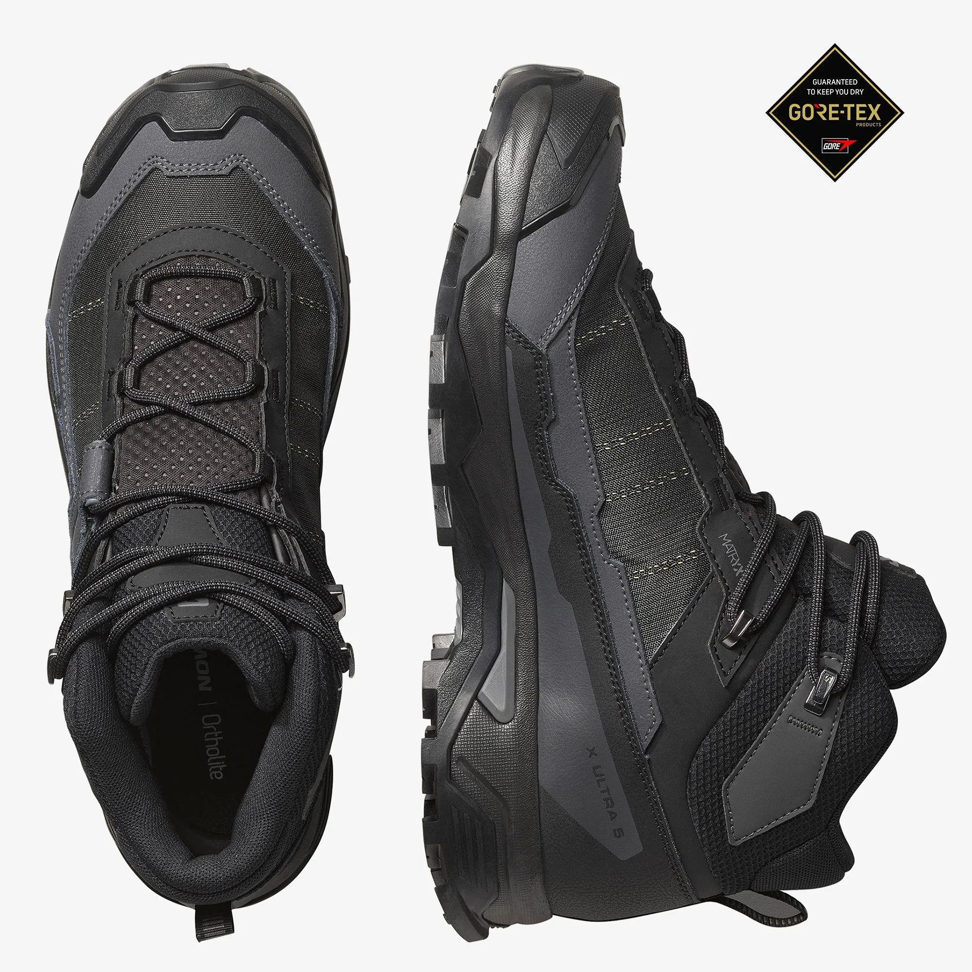 Salomon Men's X Ultra 5 Mid GTX Lightweight Hiking Boots