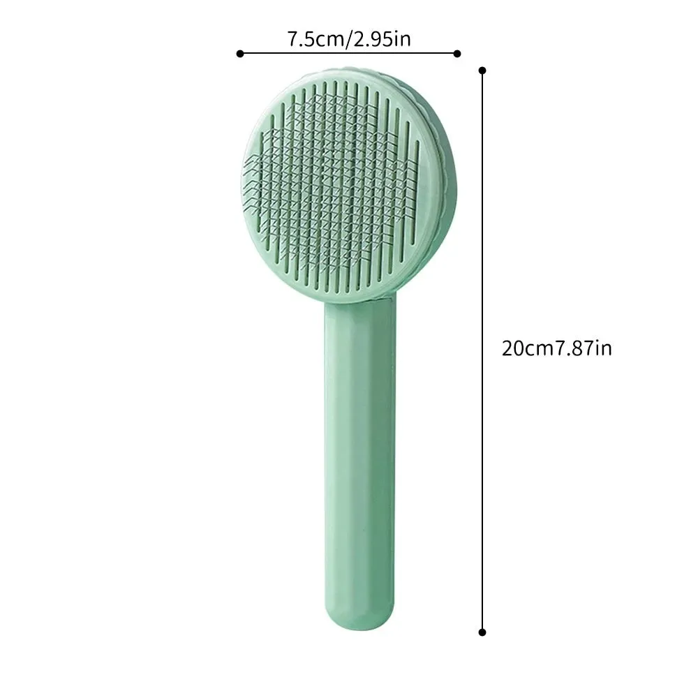 Self Cleaning Cat Brush - Pet Grooming Tool - Cat Accessories