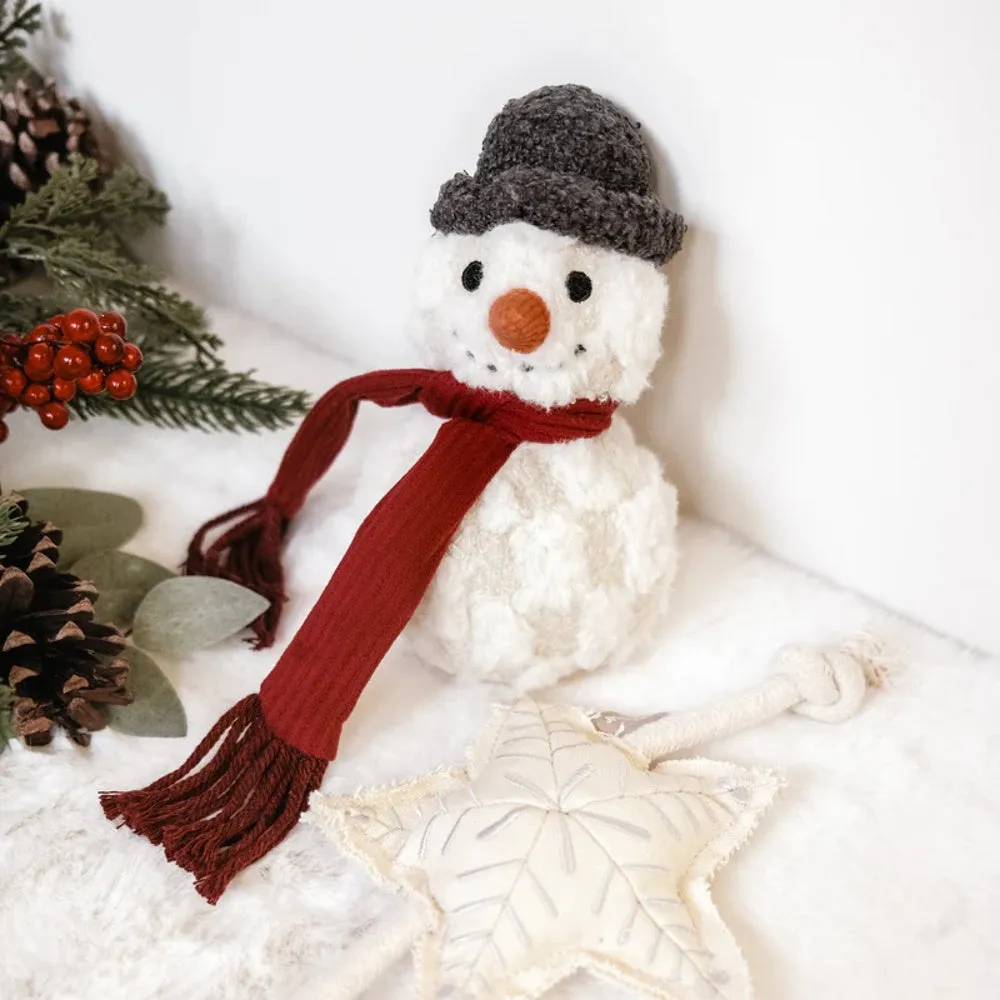Snowman Dog Toy