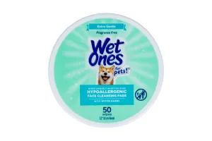 Wet Ones - Face Cleaning Pads - Fragrance Free - 3.2" Round