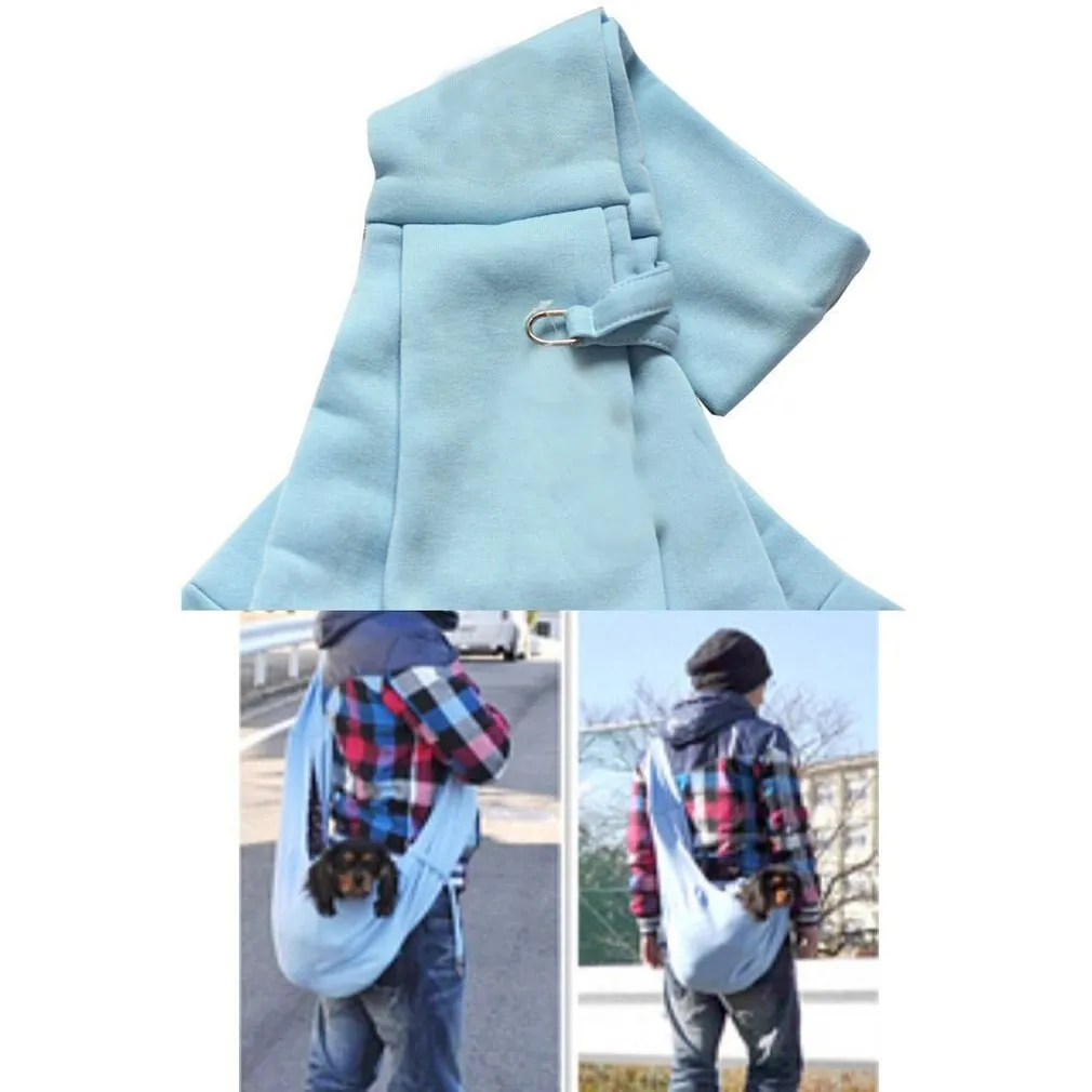 Windproof Crossbody Bag For Carrying Dogs Outdoor Travel Pet Sling Comfortable Carrier Backpack